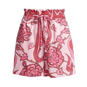 Derek Lam 10 Crosby Belen Floral-print Shorts